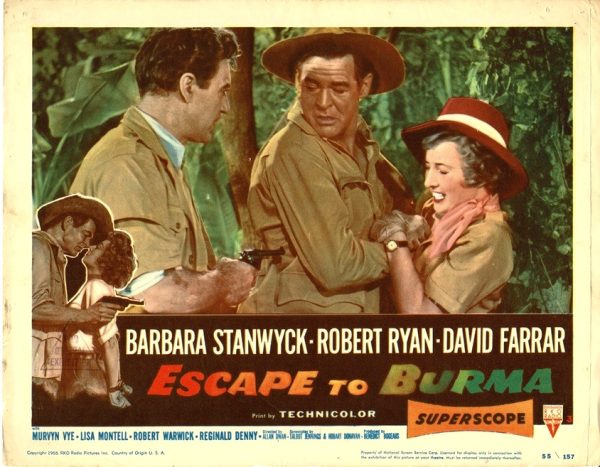 Escape To Burma Us Lobby Card 1955