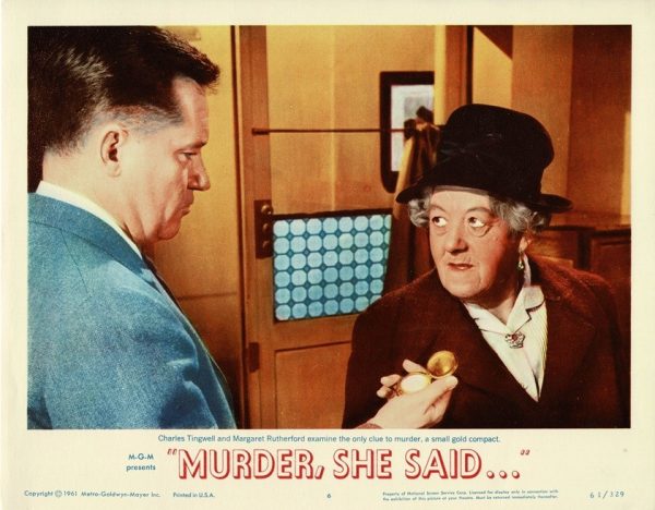 Murder She Said Us Lobby Card 11 X 14 (2)
