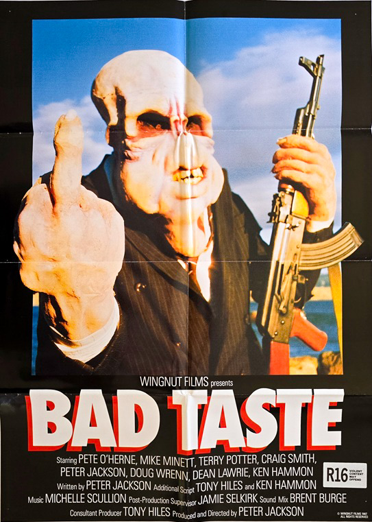 Bad Taste Nz One Sheet Movie Poster Peter Jackson (1) Bad Taste Nz One Sheet Movie Poster Peter Jackson (1)