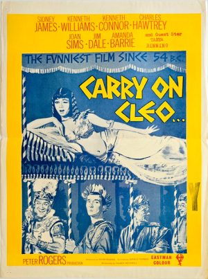Carry On Cleo New Zealand Daybill Movie Poster (1)