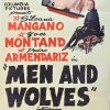 Men And Wolves Australian Daybill Movie Poster