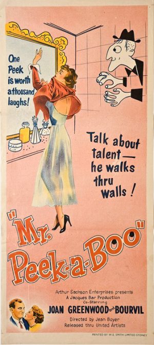 Mr Peek A Boo Australian Daybill Movie Poster (3)