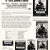 Predator Australian Press Sheet Arnold Schwarzenegger (3)