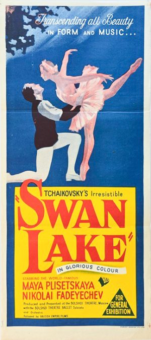 Swan Lake Australian Daybill Movie Poster (2)