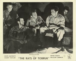 The Rats Of Tobruk 1949 Uk Front Of House Stills Chips Rafferty Peter Finch 1944 Australian Release (2)