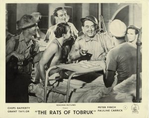 The Rats Of Tobruk 1949 Uk Front Of House Stills Chips Rafferty Peter Finch 1944 Australian Release (3)