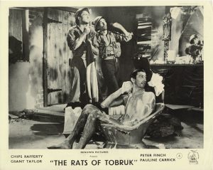 The Rats Of Tobruk 1949 Uk Front Of House Stills Chips Rafferty Peter Finch 1944 Australian Release (4)