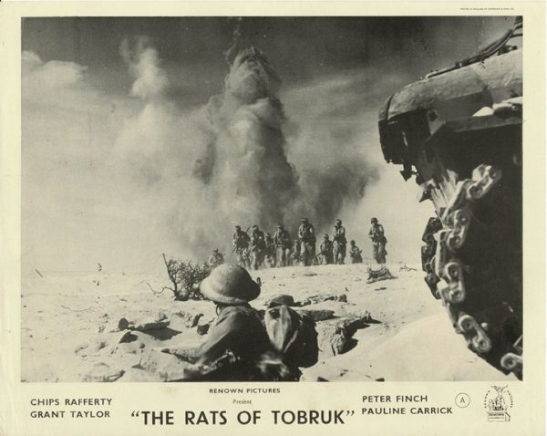 The Rats Of Tobruk 1949 Uk Front Of House Stills Chips Rafferty Peter Finch 1944 Australian Release (5)