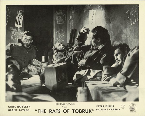 The Rats Of Tobruk 1949 Uk Front Of House Stills Chips Rafferty Peter Finch 1944 Australian Release (7)