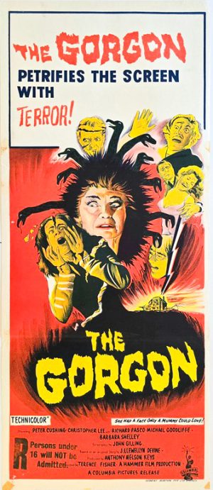 The Gorgon Australian Daybill Movie Poster (27)