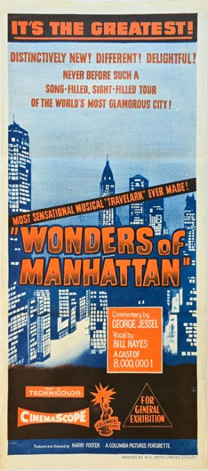 Wonders Of Manhatten Australian Daybill Move Poster (6)