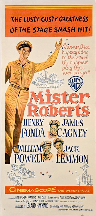 Mister Roberts Australian Daybill Movie Poster Mister Roberts Australian Daybill Movie Poster