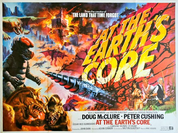 At The Earths Core Uk Quad Poster Tom Chantrell (8) At The Earths Core Uk Quad Poster Tom Chantrell (8)