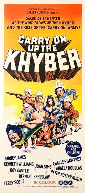 Carry On Up The Khyber Australian Daybill Movie Poster (1)