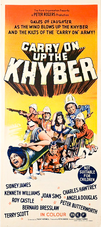 Carry On Up The Khyber Australian Daybill Movie Poster (1) Carry On Up The Khyber Australian Daybill Movie Poster (1)