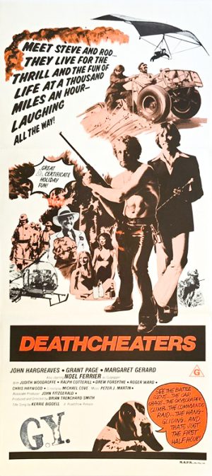 Deathcheaters Australian Daybill Movie Poster (2)