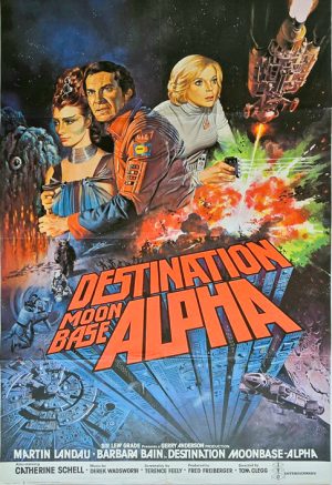 Destination Moonbase Alpha Space 1999 Uk One Sheet Movie Poster (1)