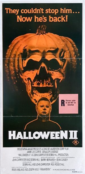 Halloween 2 Australian Daybill Movie Poster (1)