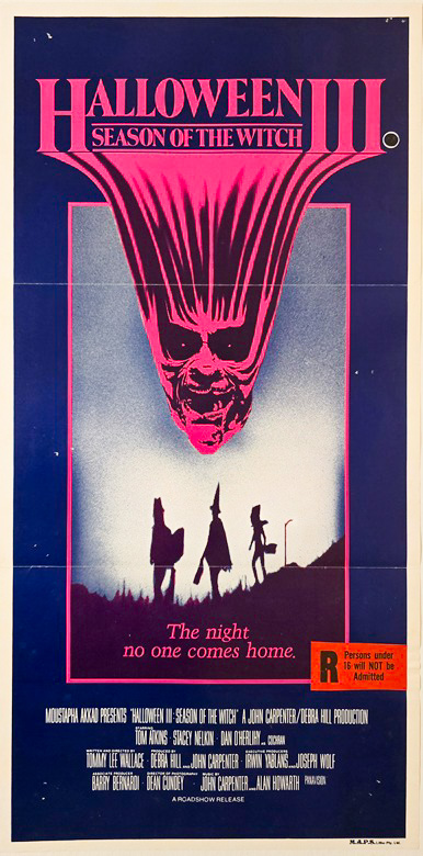 Halloween 3 Australian Daybill Movie Poster (4) Halloween 3 Australian Daybill Movie Poster (4)