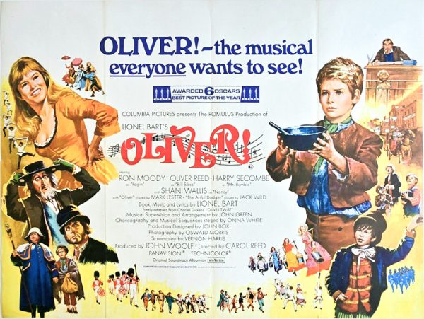 Oliver The Musical Uk Rerelease Uk Movie Quad Poster (1) Oliver The Musical Uk Rerelease Uk Movie Quad Poster (1)