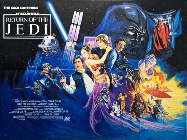Return Of The Jedi Uk Quad Poster 1st Print (1) Return Of The Jedi Uk Quad Poster 1st Print (1)