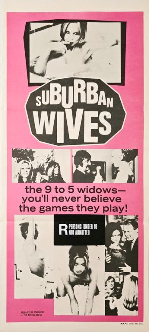 Suburban Wives Adult Australian Daybill Movie Poster (3)