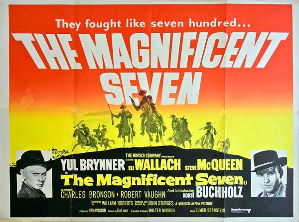 The Magnificent Seven Uk Quan Movie Poster Rerelease (1)