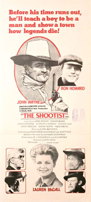 The Shootist Australian Daybill Movie Poster John Wayne (1)