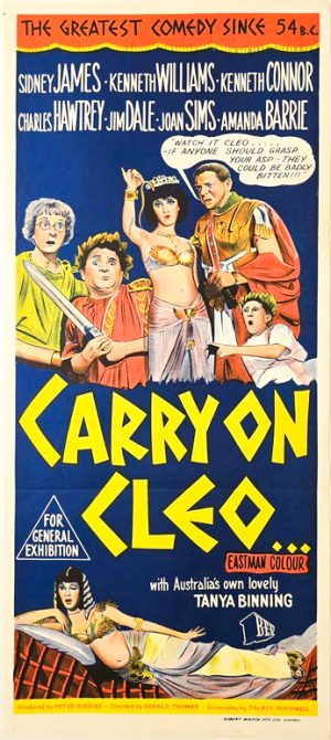 Carry On Cleo Australian Daybill Movie Poster (1)