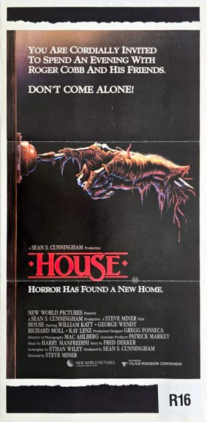 House Australian Daybill Horror Movie Poster (1)