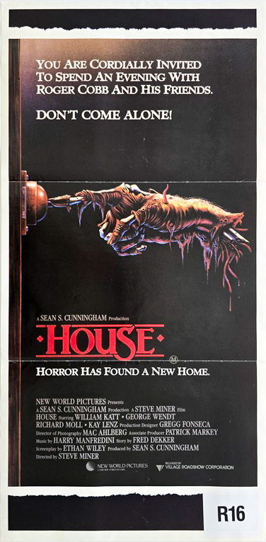 House Australian Daybill Horror Movie Poster (1) House Australian Daybill Horror Movie Poster (1)