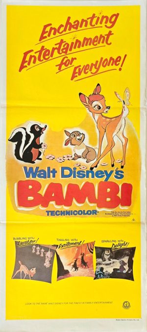 Bambi Australian Daybill Movie Poster (1)