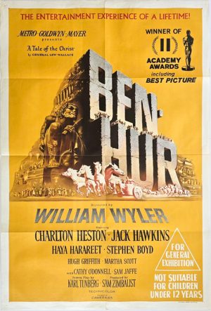 Ben Hur Australian One Sheet Movie Poster (1)