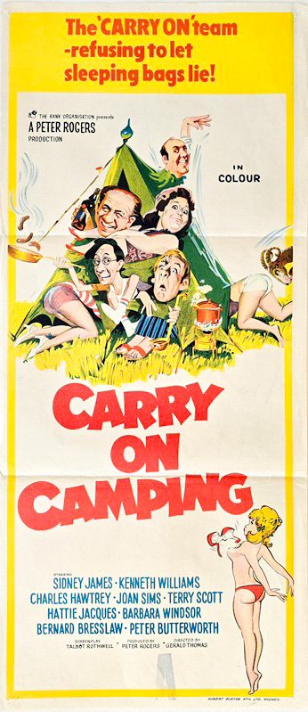 Carry On Camping Australian Daybill Movie Poster (1)