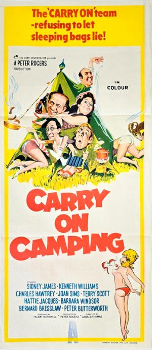 Carry On Camping Australian Daybill Movie Poster (1)