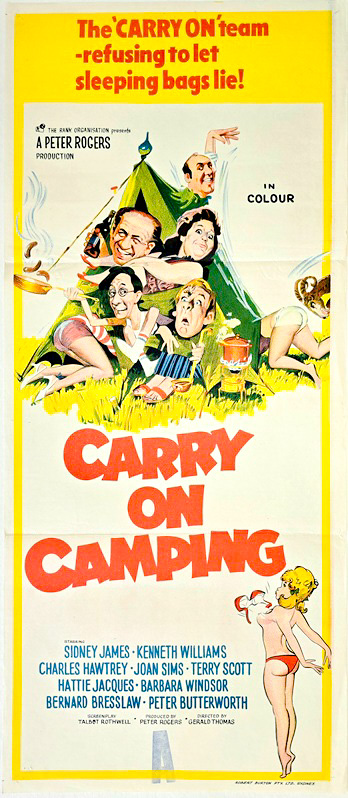 Carry On Camping Australian Daybill Movie Poster (1)