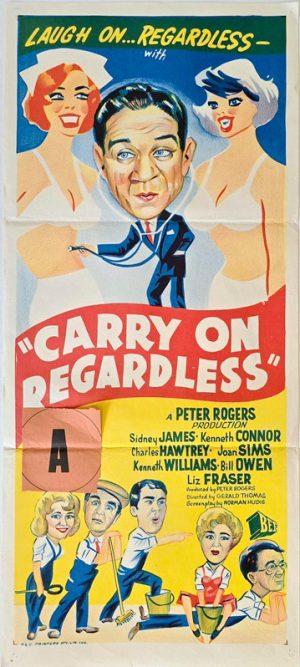 Carry On Regardless Australian Daybill Movie Poster (1)