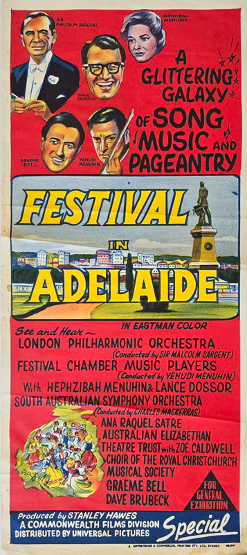 Festival In Adelaide Australian Daybill Poster (5) Festival In Adelaide Australian Daybill Poster (5)
