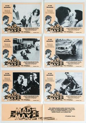Mad Max Australian Lobby Card One Sheet Movie Poster Photosheet