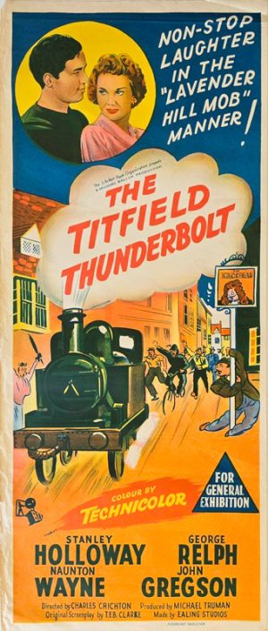 The Titfield Thunderbolt Australian Daybill Movie Poster (1)