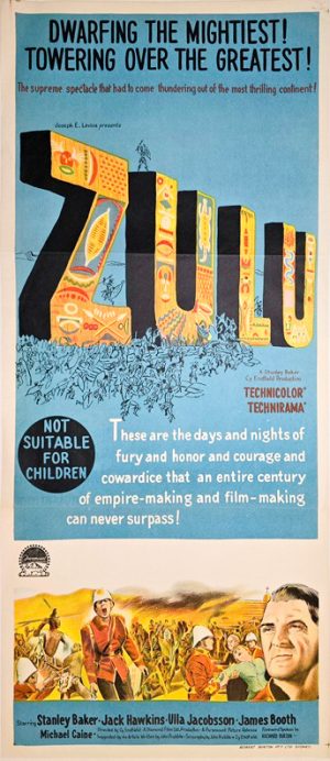 Zulu Australian Daybill Movie Poster (2)