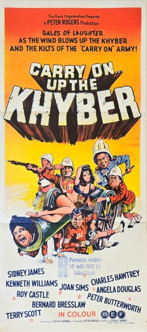 Carry On Up The Khyber Australian Daybill Movie Poster (1)