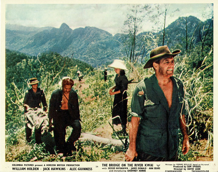 Bridge On The River Kwai Uk Front Of House Card 8 X 10 Still David Lean Alec Guinness (1)