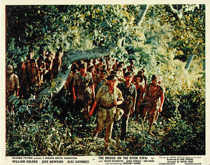 Bridge On The River Kwai Uk Front Of House Card 8 X 10 Still David Lean Alec Guinness (3)