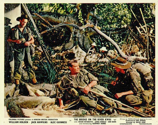 Bridge On The River Kwai Uk Front Of House Card 8 X 10 Still David Lean Alec Guinness (5)