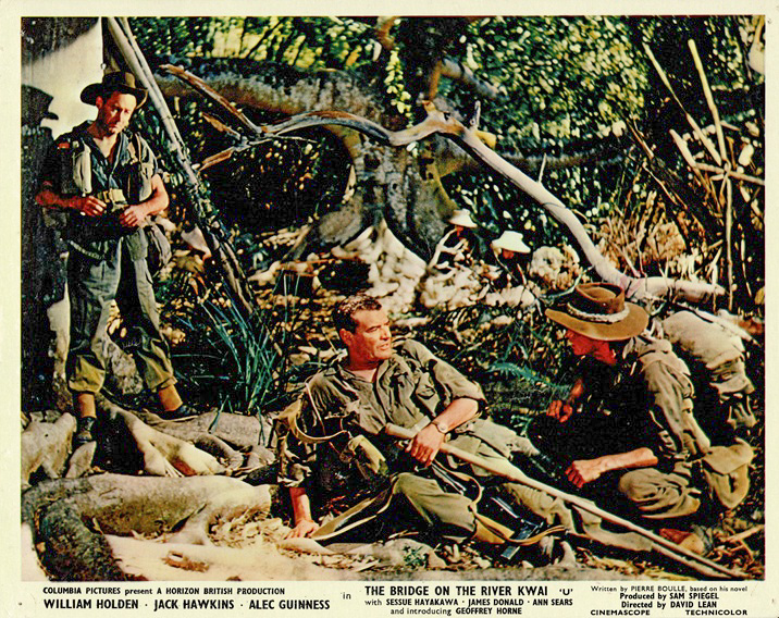 Bridge On The River Kwai Uk Front Of House Card 8 X 10 Still David Lean Alec Guinness (5)