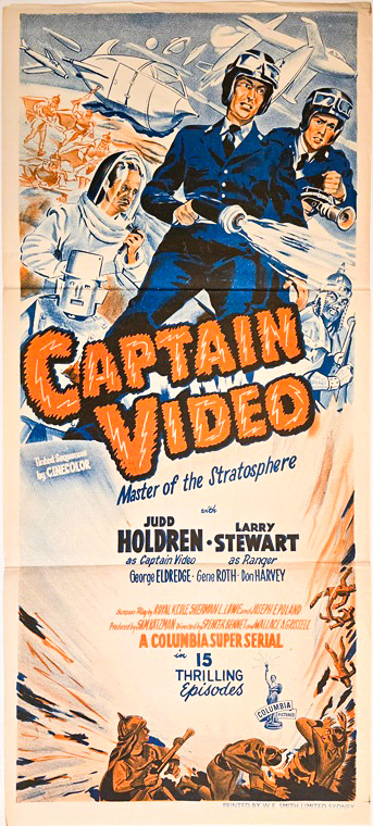Captain Video Master Of The Stratosphere Australian Daybill Movie Poster (1)